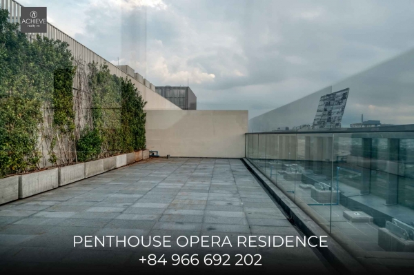 Bán Sky Villa Penthouse Opera Residence | Trực diện sông Sài Gòn | Diện tích 400m2 | Hồ Bơi sân vườn riêng