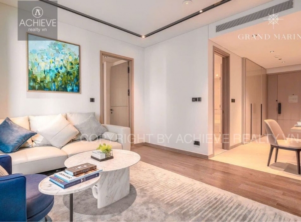 FOR SALE: 1 BEDROOM apartment Grand Marina Saigon, LAKE Building only 25 BILLION | Area: 63m2 | Marriott management | Q648248