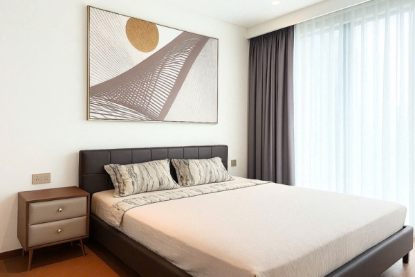 Cho thuê Căn hộ 2 Phòng Ngủ tại The Crest Residence | Metropole Thủ Thiêm | Nội thất đầy đủ | 83.2m2